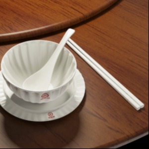 可降解一次性餐具PLA套装稻壳餐具环保小麦秸秆定制logo